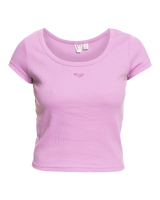 The Roxy Womens Time For T-Shirt T-Shirt in Crocus Petal