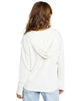 The Roxy Womens Destination Hoodie in Snow White