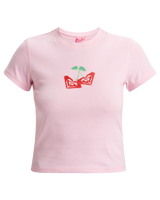 The Roxy Womens UO Baby T-Shirt in Pirouette