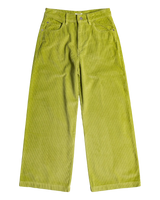 The Roxy Womens Surf On Cloud Corduroy Trousers in Fern