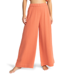 The Roxy Womens Golden Tropic Trousers in Apricot Brandy