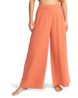 The Roxy Womens Golden Tropic Trousers in Apricot Brandy