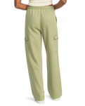 The Roxy Womens Precious Cargo Trousers in Oil Green