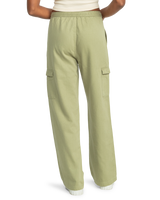 The Roxy Womens Precious Cargo Trousers in Oil Green