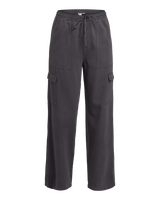 The Roxy Womens Precious Cargo Trousers in Phantom