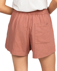 The Roxy Womens Lekeitio Break Shorts in Cedar Wood