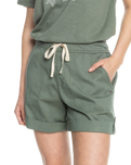 The Roxy Womens Sweetest Life Shorts in Agave Green