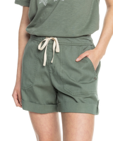 The Roxy Womens Sweetest Life Shorts in Agave Green