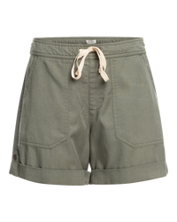 The Roxy Womens Sweetest Life Shorts in Agave Green