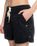 The Roxy Womens Sweetest Life Shorts in Anthracite