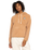 The Roxy Womens Cool Calling Hoodie in Camel