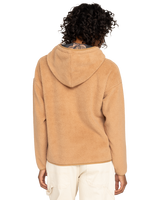 The Roxy Womens Cool Calling Hoodie in Camel