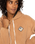 The Roxy Womens Cool Calling Hoodie in Camel