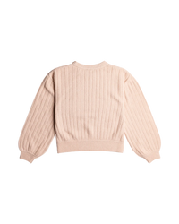 The Roxy Womens Pop Again Jumper in Pale Dogwood