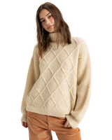 The Roxy Womens Picture Moment Jumper in Parchment