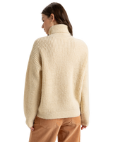 The Roxy Womens Picture Moment Jumper in Parchment