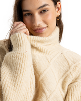 The Roxy Womens Picture Moment Jumper in Parchment