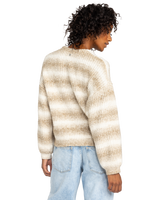 The Roxy Womens Marble Gradient Cardigan in Parchment