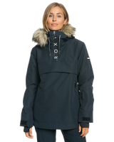 The Roxy Womens Shelter Technical Jacket in True Black