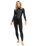 The Roxy Womens Prologue 5/4mm Back Zip Wetsuit in Black