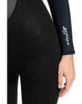The Roxy Womens Prologue 3/2mm Back Zip Wetsuit in Black