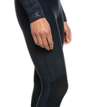 The Roxy Womens Swell Series 5/4mm Back Zip Wetsuit (2022) in Black