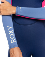 The Roxy Womens 5/4/3 Prologue 5mm Back Zip Wetsuit in Dark Denim