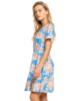 The Roxy Womens Bikini Party Dress in Azure Blue Palm Island