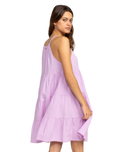 The Roxy Womens Cool Again Dress in Crocus Petal