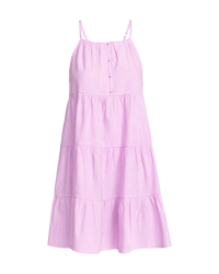 The Roxy Womens Cool Again Dress in Crocus Petal