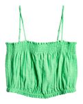 The Roxy Womens Bikini Vibes Top in Absinthe Green