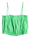 The Roxy Womens Bikini Vibes Top in Absinthe Green