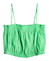 The Roxy Womens Bikini Vibes Top in Absinthe Green