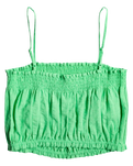 The Roxy Womens Bikini Vibes Top in Absinthe Green