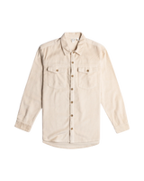 The Roxy Womens Let It Go Corduroy Shirt in Tapioca