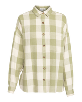 The Roxy Womens Lets Get Away Shirt in Oil Green