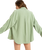 The Roxy Womens Morning Time Shirt in Basil