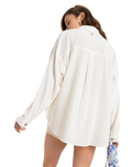 The Roxy Womens Morning Time Shirt in Egret