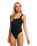 The Roxy Womens Love The Spinner Swimsuit in Anthracite