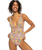 The Roxy Womens All About Sol One Piece Swimsuit in Rootbeer