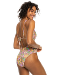 The Roxy Womens All About Sol One Piece Swimsuit in Rootbeer