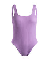 The Roxy Womens Aruba Swimsuit in Crocus Petal