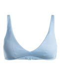 The Roxy Womens Love The Oceania Bikini Top in Bel Air Blue