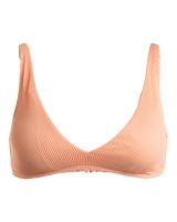 The Roxy Womens Love The Oceania Bikini Top in Salmon