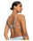 The Roxy Womens Love The Quiver Bikini Top in Bel Air Blue