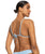 The Roxy Womens Love The Quiver Bikini Top in Bel Air Blue