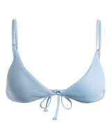 The Roxy Womens Love The Quiver Bikini Top in Bel Air Blue