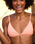 The Roxy Womens Love The Quiver Bikini Top in Salmon