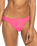 The Roxy Womens Beach Classics Bikini Bottoms in Shocking Pink