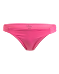 The Roxy Womens Beach Classics Bikini Bottoms in Shocking Pink